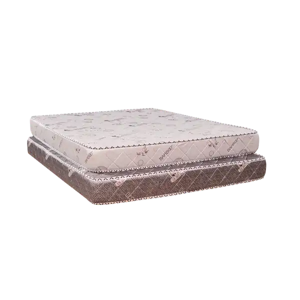 6x6 Rosefoam Deluxe Quilted Mattress 8Inch - Black