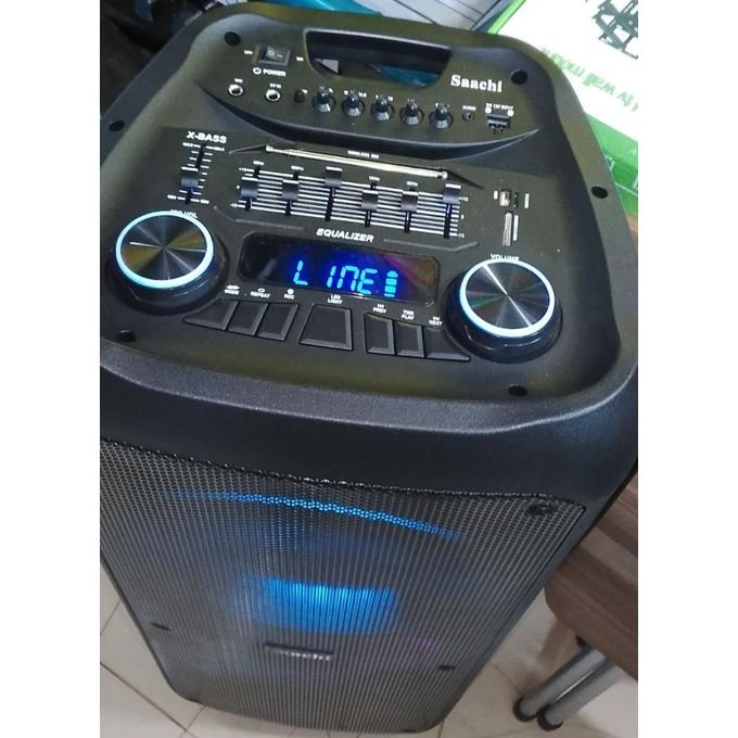Jazz Amplified Rechargeable Speaker With Bluetooth, Professional Audio System Ac/Dc~12v/7A