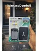 Wireless Door Bell with Long Range & Easy Installation - Multicolor