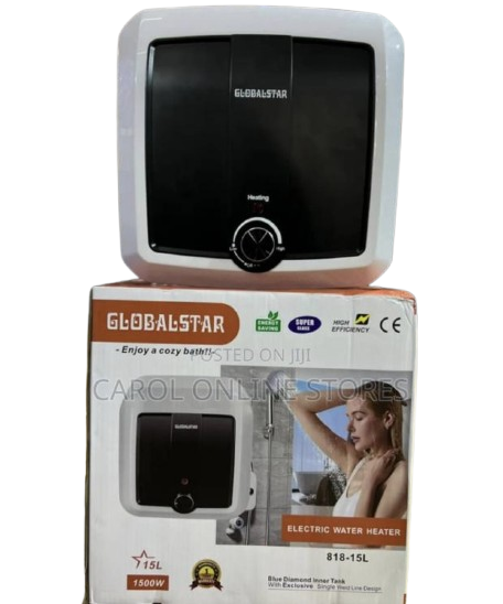 15L Global Star Electric Water Heater - White