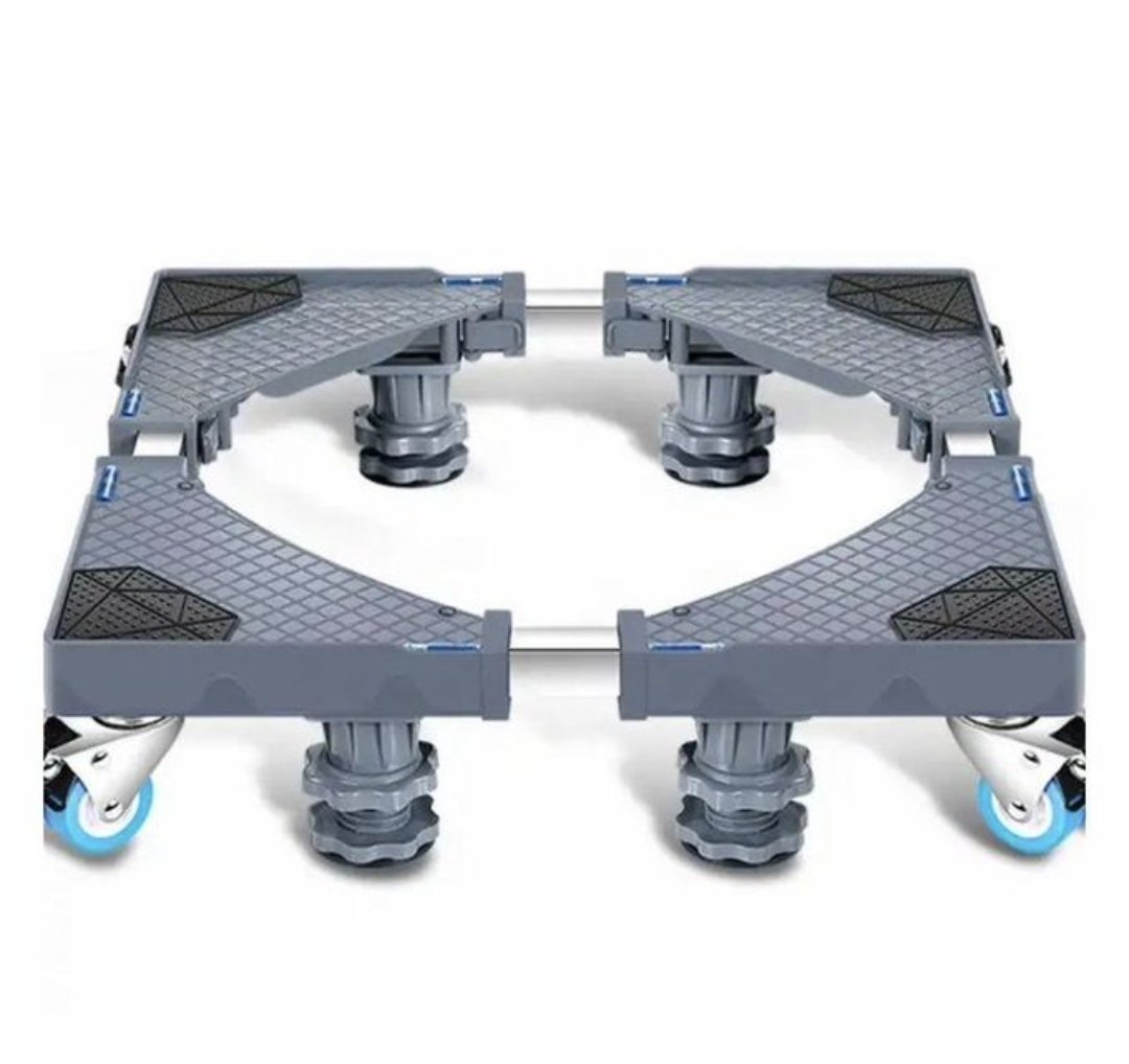 Heavy Duty Washing Machine Base Stand 4 Feet Adjustable Refrigerator Base  Support