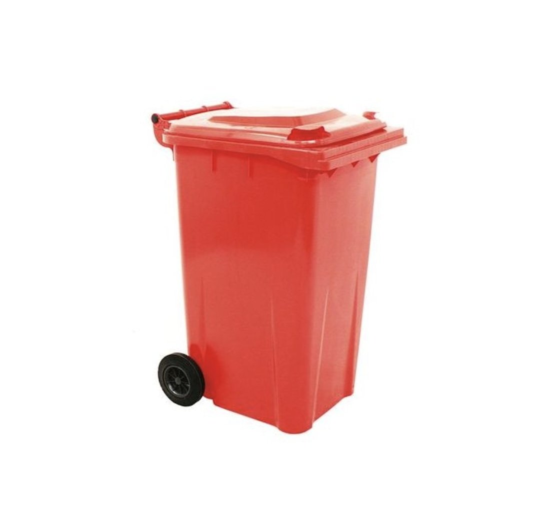 240L Plastic Waste Bin- Heavy Duty