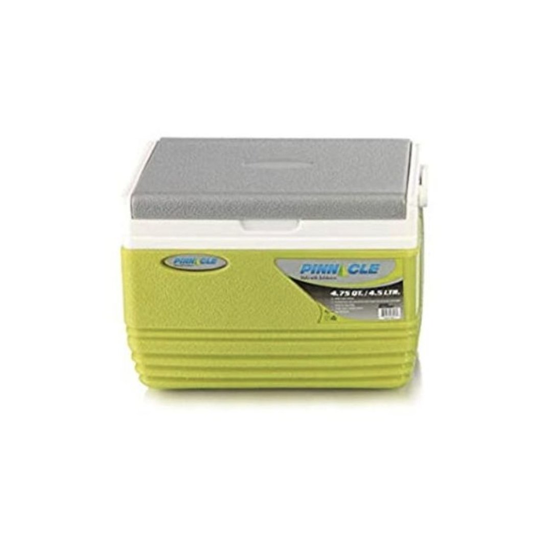 Pinnacle Insulated Water Cooler Ice Chiller Box 4.5L,Green.