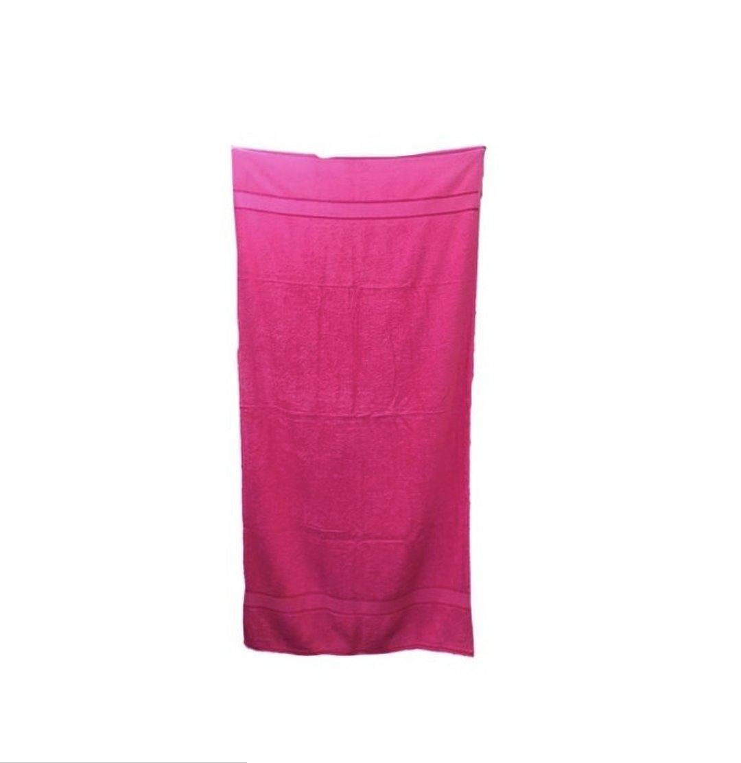 Large Size Elegant And Soft Bath Towel 90x 160cm - Pink