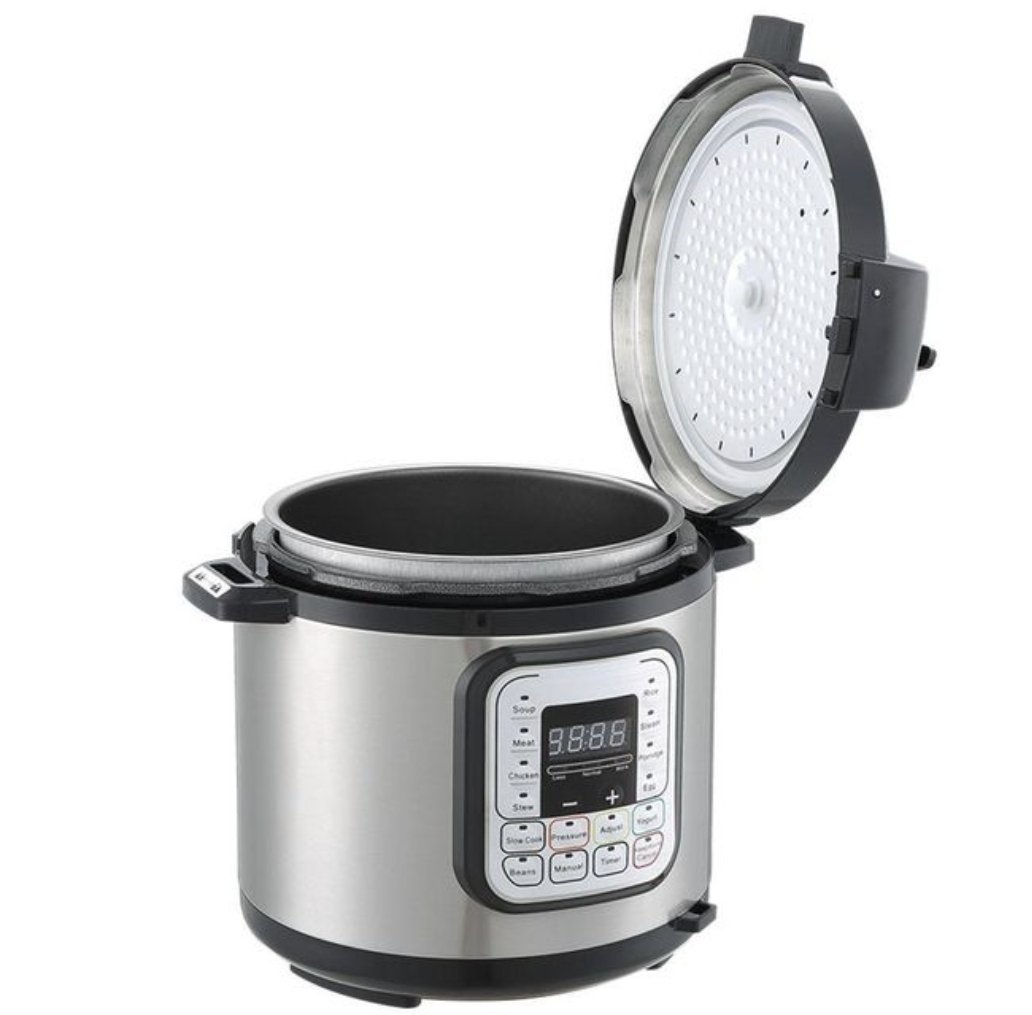Global Star ELECTRIC PRESSURE COOKER GS-606 (6L) - Silver