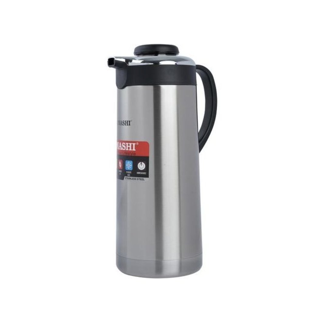 Sonashi 2.5L Vacuum Flask for Hot And Cold Beverages Stainless Steel Body - Silver