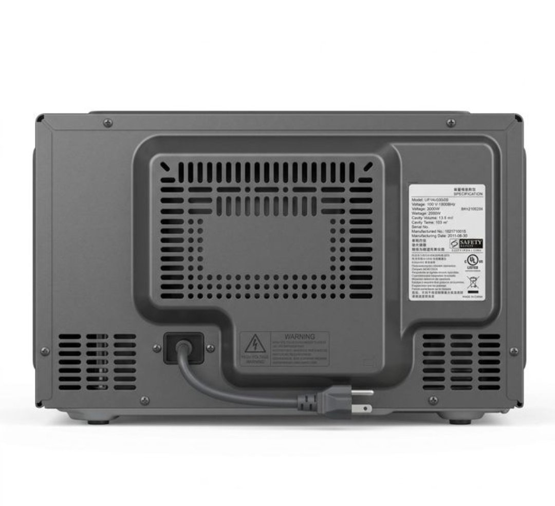 Midea 25L Digital Microwave Oven with Grill 1300W EG8P022MX-S - Black