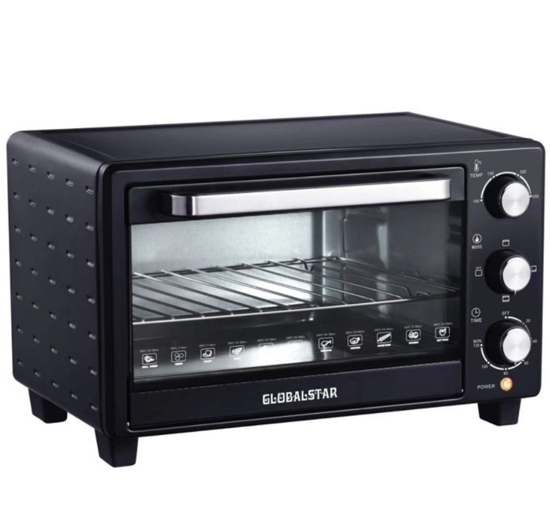 Global Star Microwave Oven 25 Litre - GS+OV25- BLACK