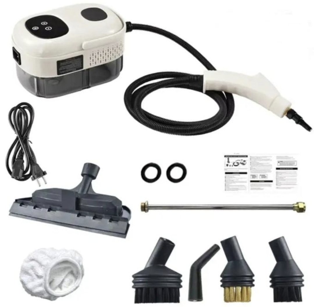 Portable Steam Cleaner - White