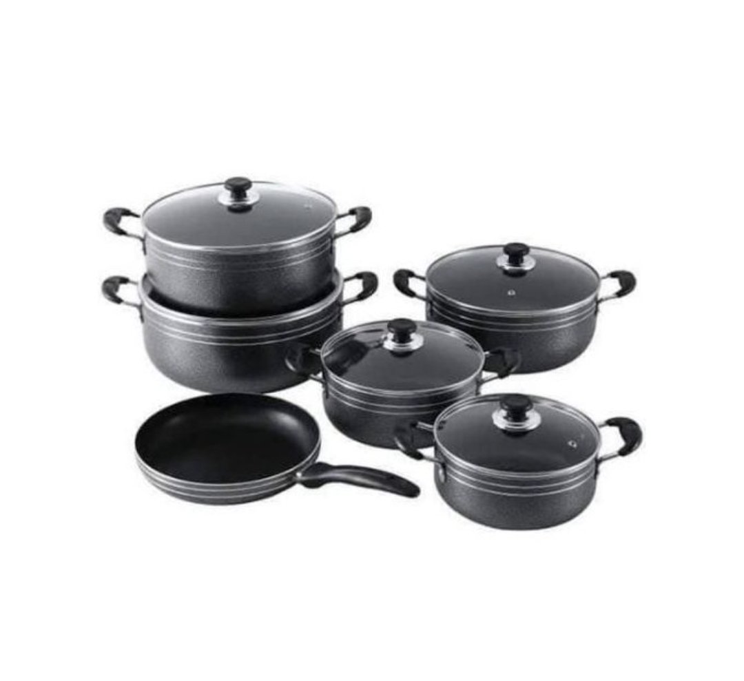 TORNADO 6pcs Aluminum Nonstick Cookware Set