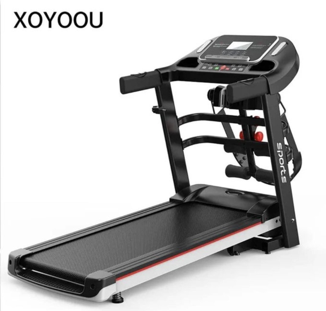 Heavy Duty Motorized Foldable Treadmill Machine - Electric Outdoor and Indoor Machine