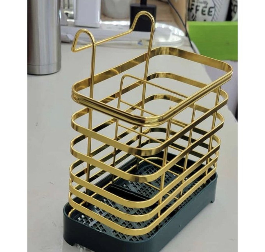 Cutlery Sets Holder - Gold