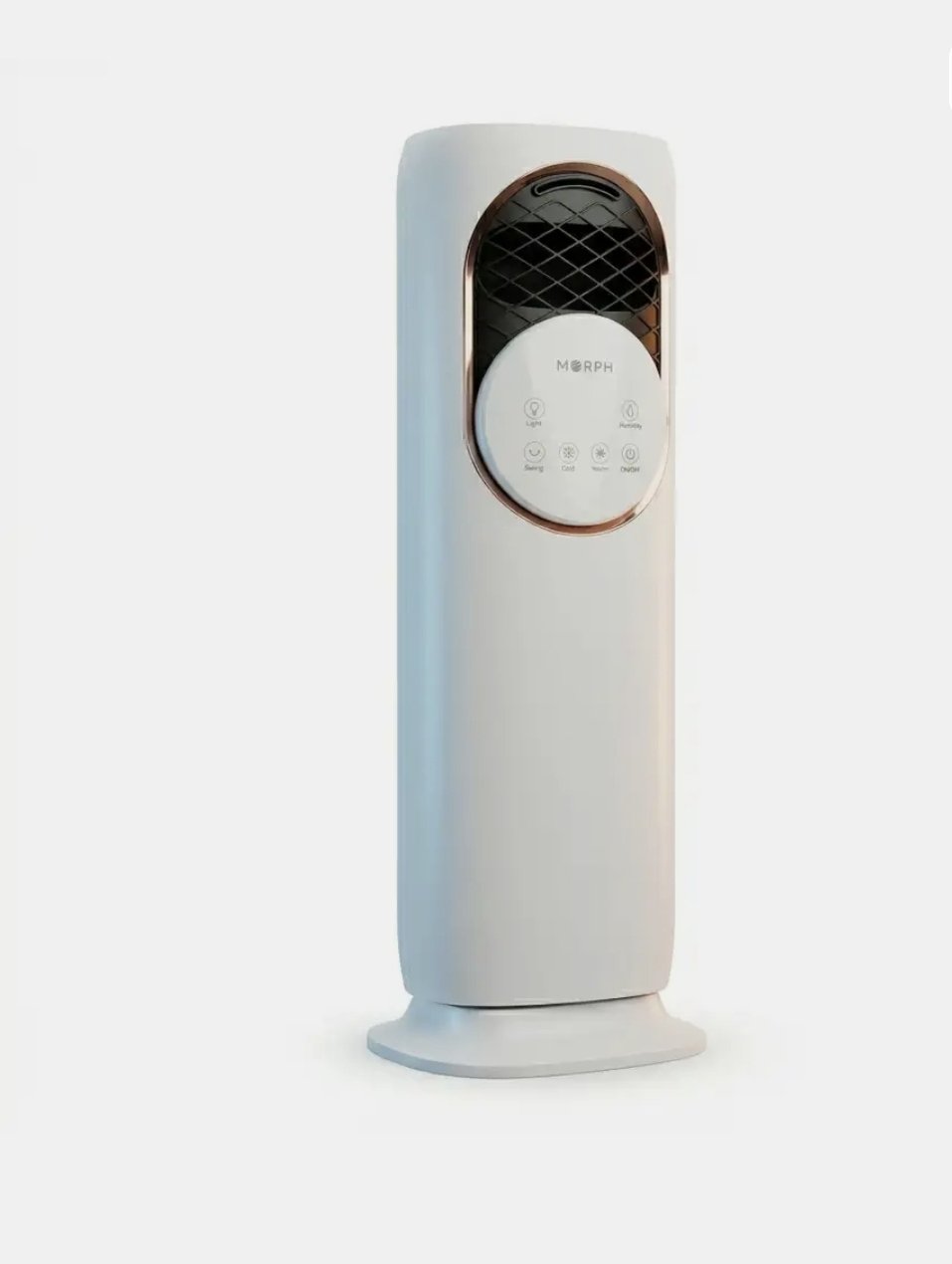 4-in-1 Tower Fan | Cooler and Heater Combo | with 120° oscillation, humidifier, 4L water tank, 9-hour timer, and remote control