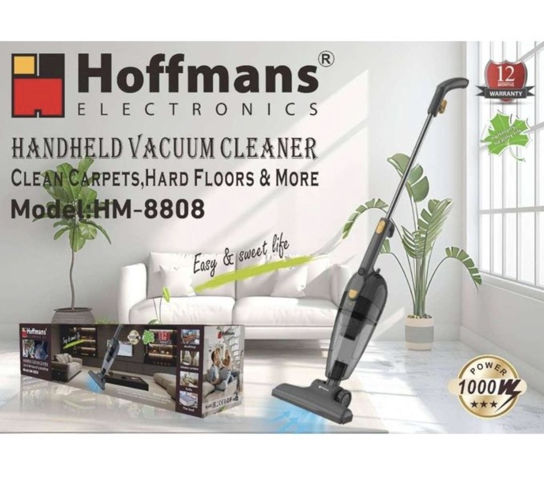 3 in 1 Hoffmans Stick Handheld Cordless Vacuum cleaner  HM-8808