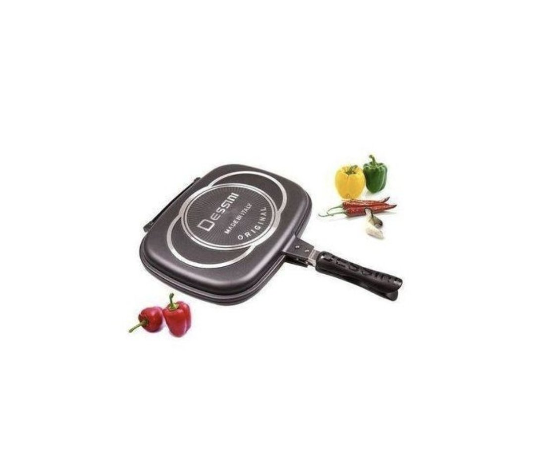 Dessini Double Grill Pan- 40cm - Black
