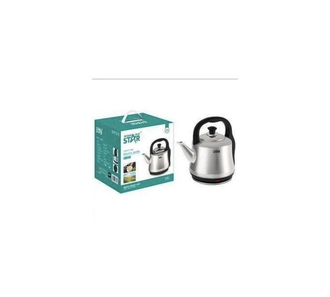 WINNING STAR 5L Stainless Steel Electric Kettle Hot Water Boiler - Silver