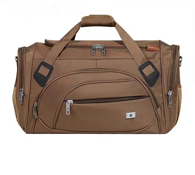 Waterproof Travel Luggage Shoulder Bag – Brown