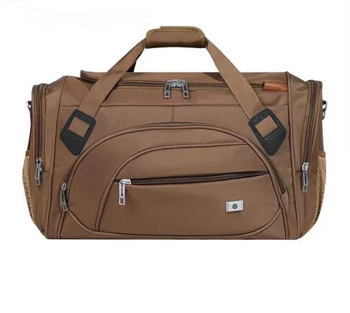 Waterproof Travel Luggage Shoulder Bag – Brown