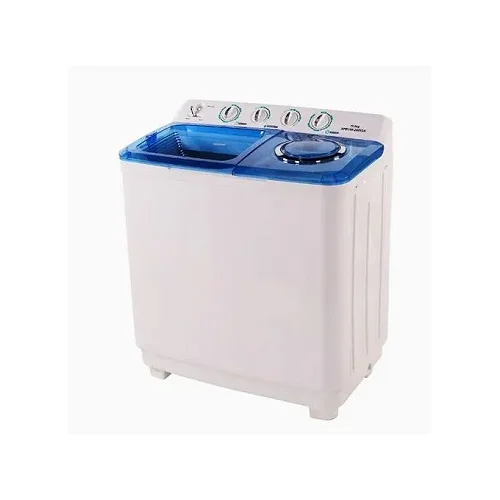 Smartec 7kg Semi-Automatic Twin Tub Washing Machine with Spin Dryer – White