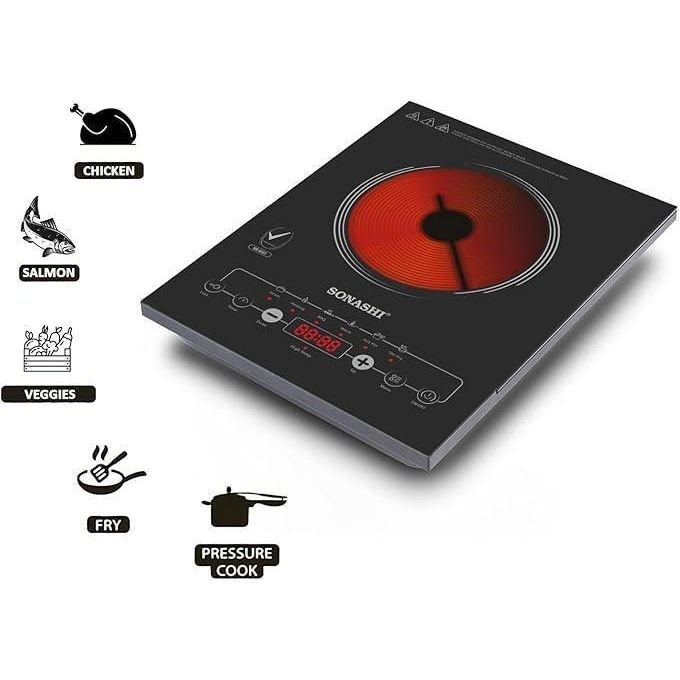 Sonashi Infrared CookerWith Touch Sensor Control – Black