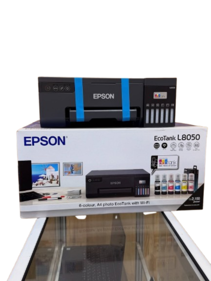 Epson Printers EcoTank L8050 Wi-Fi Wireless Printer