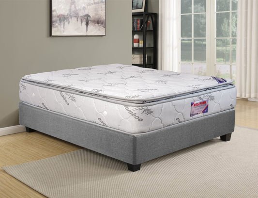 Rosefoam 6x6 12Inch Pocket spring mattress - Multicolor