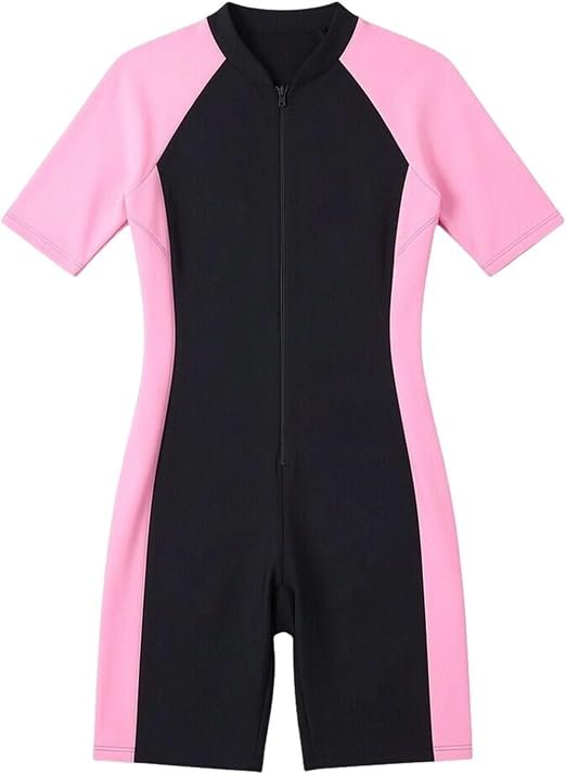 Women's V-Neck One-Piece Swimming Costume