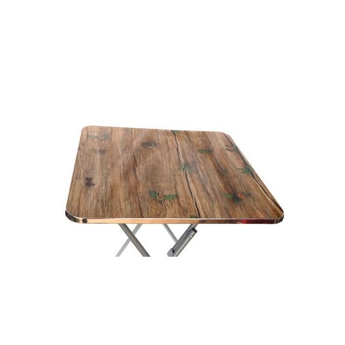 Foldable Reading Table 60cm x 60cm – Brown Study Table