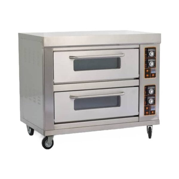 Double Deck 6 Tray Oven