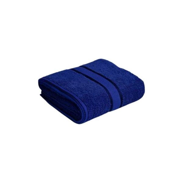 Large Cotton Bath Towel Royal Blue