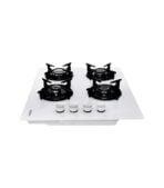 Luxel 4 Burner Glass Gas Cooker