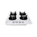 Luxel 4 Burner Glass Gas Cooker