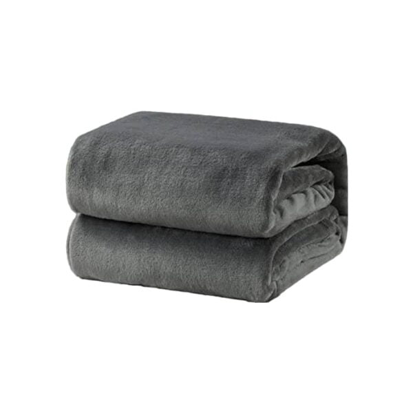 Fleece Woolen Blanket Grey