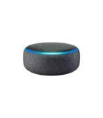 Amazon Echo Dot is a hands-free, voice-controlled device with a small built-in speaker—it can also connect to your speakers or headphones over Bluetooth or through a 3.5 mm audio cable to deliver stereo sound to the speakers you choose.