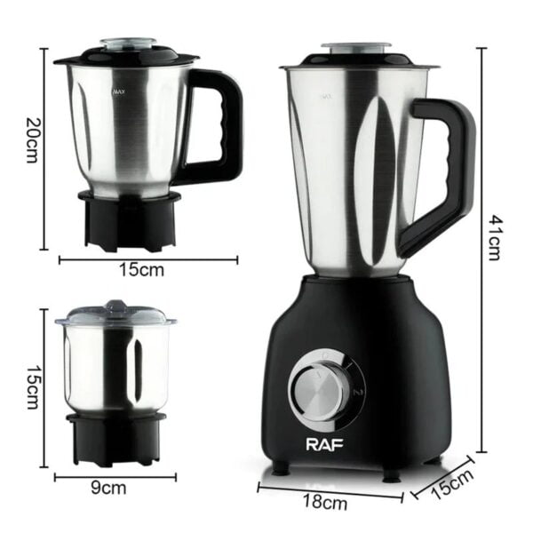 RAF 3 in 1 R.2843 Multifunction Blender