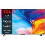 TCL 55 inch Smart UHD 4K With HDR Google TV