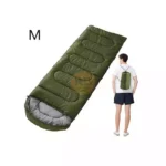 Portable Adult kids Sleeping Bag Green