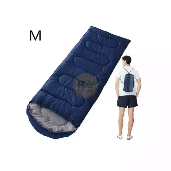 Portable Adult kids Sleeping Bag NavyBlue