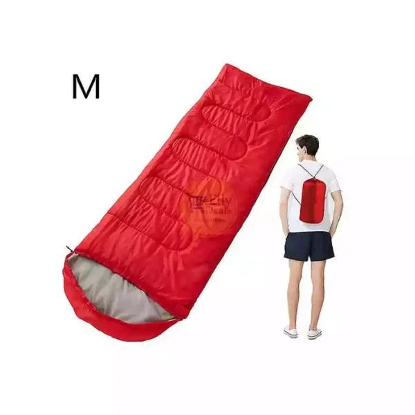 Portable Adult kids Sleeping Bag Red
