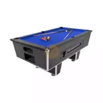Standard marble slate top Pool table