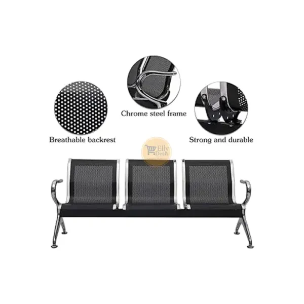 Black Office Reception Chair