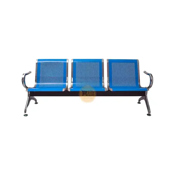 Durable Waiting Chair Blue