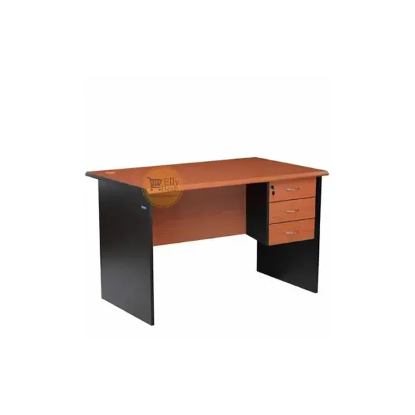 Office Table 120cm- Red Oak