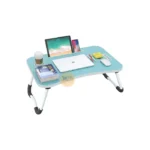 Wood Blue Portable Laptop Table