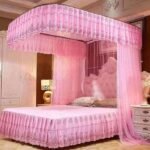 2 Stand Rail Mosquito Net 5by6 & 6by6 Pink